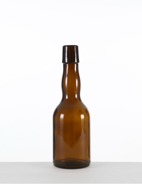 Bierflasche 0,33 ltr. braun BV-Mdg.