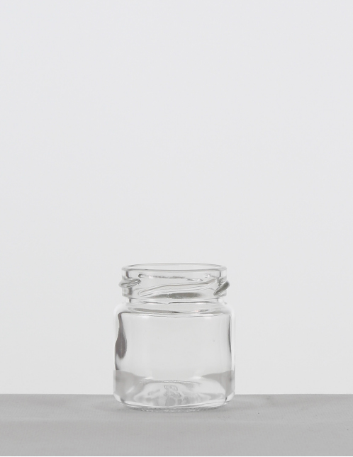 Konfitürenglas 50 ml weiß TO 43