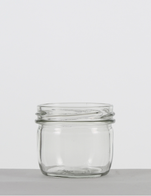 Konservenglas 124 ml weiß TO 66