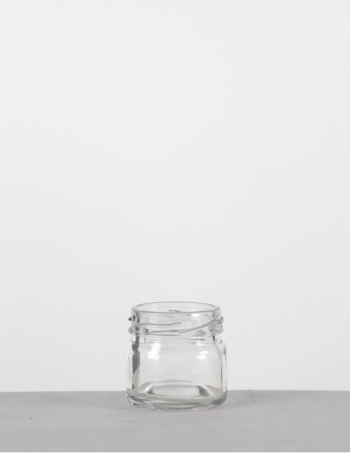 Konfitürenglas 28 ml weiß TO 43