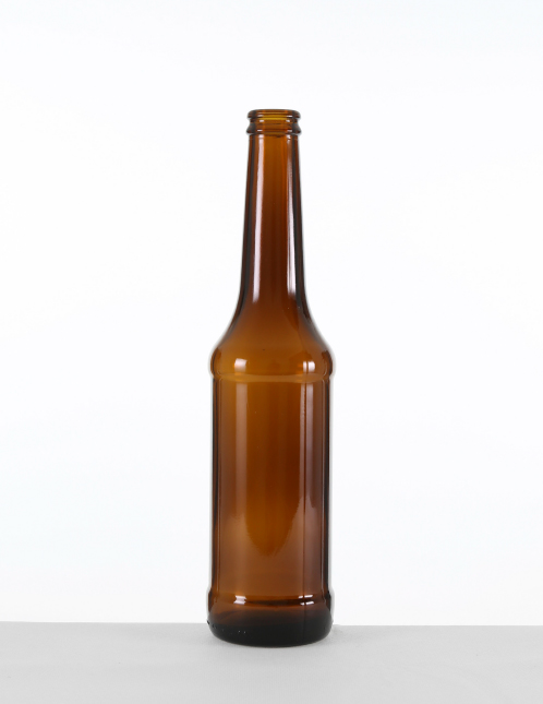 Long-Neck Bierflasche 0,33 ltr. braun KK-Mdg.