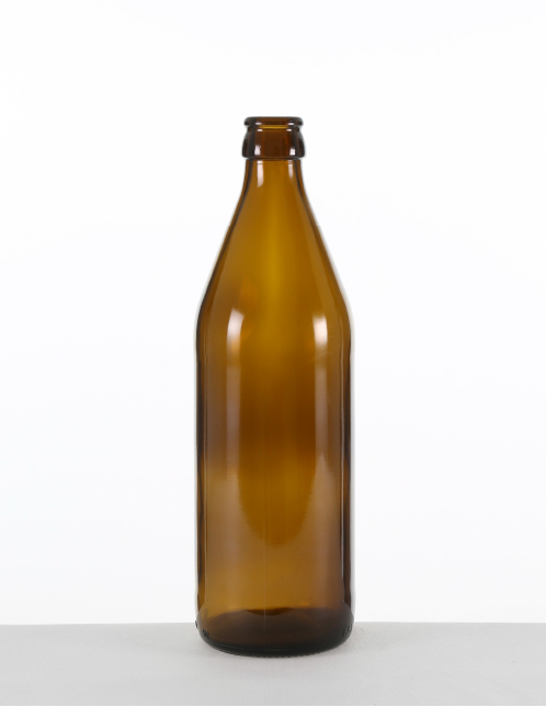 Euroflasche 0,5 ltr. braun KK-Mdg.