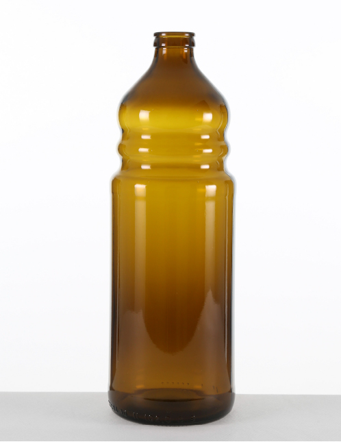 Ölflasche 1 ltr. braun Rical-Mdg.