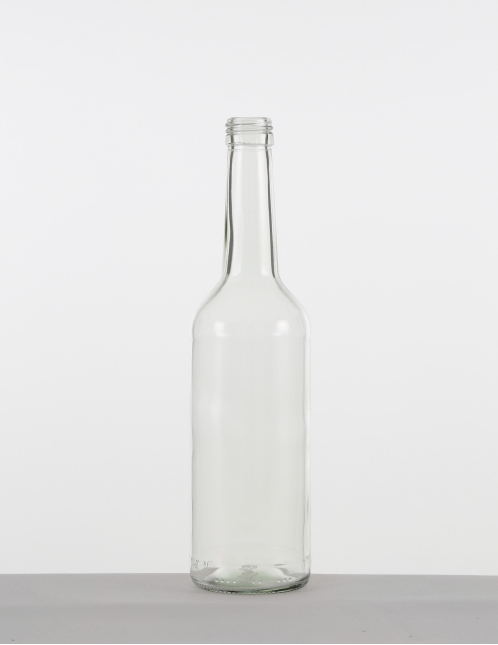 Gradhals 0,5 ltr. weiß PP 28 stand.