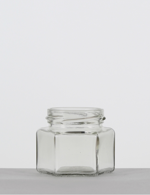 Hexagonal 106 ml weiß TO 53