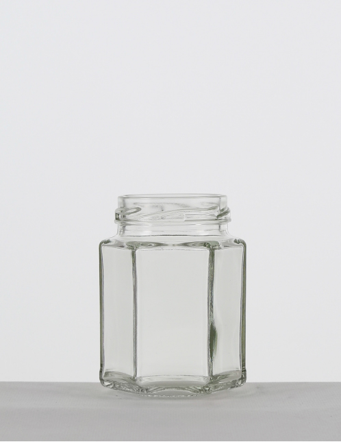 Hexagonal 116 ml weiß TO 48