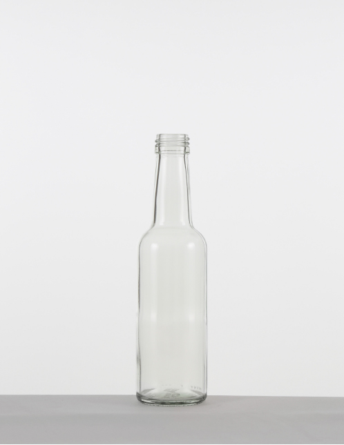 Gradhals 0,25 ltr. weiß PP 28 stand.