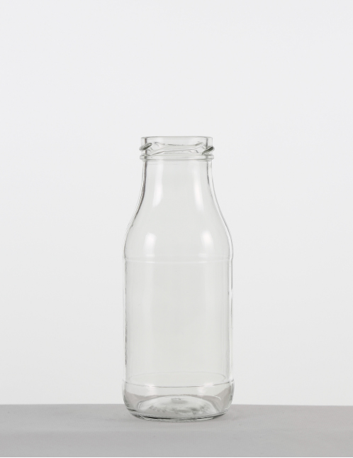 Fruchtsaftflasche 0,25 ltr. weiß TO 43