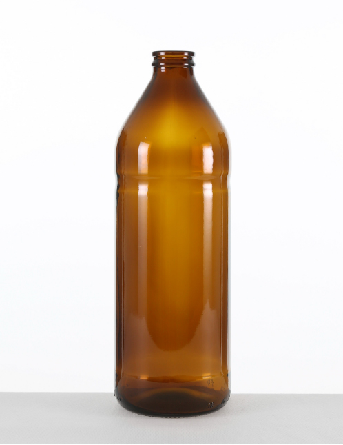 Ölflasche 0,75 ltr. braun Rical-Mdg.