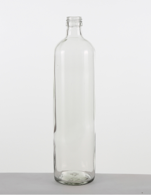 Krugflasche 0,7 ltr. weiß PP 28