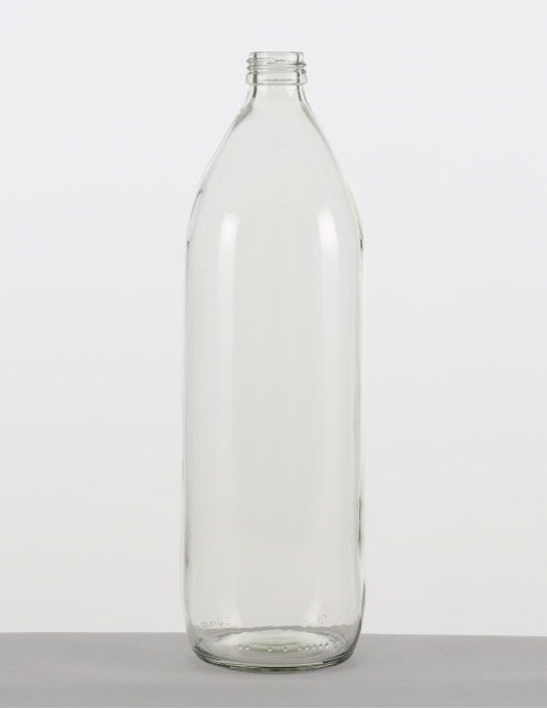 Softdrinkflasche 1,0 ltr. weiß MCA-Mdg.