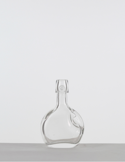 Bocksbeutel 43 ml weiss BV-Mdg.