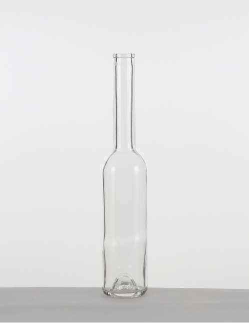 Opera-Flasche 0,35 ltr. weiß Ring-Mdg.