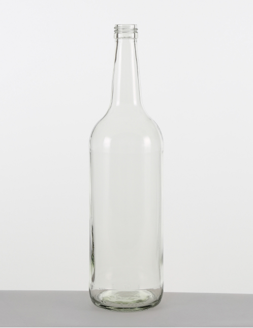 Gradhals-Flasche 1,0 ltr. PP 28 stand.