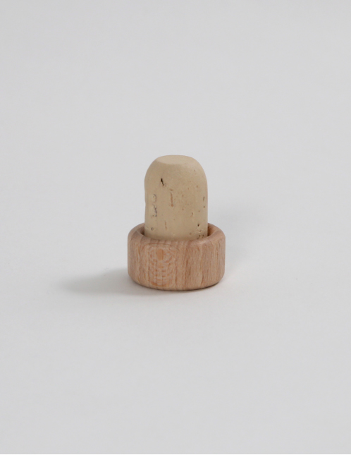 Holzgriffkorken 15 mm neutral
