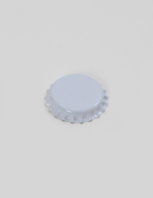 Kronenkorken weiß neutral