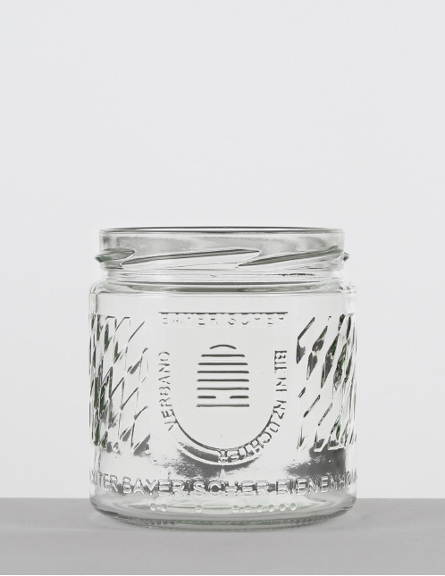 Bayerisches Honigglas 405 ml weiß TO 82