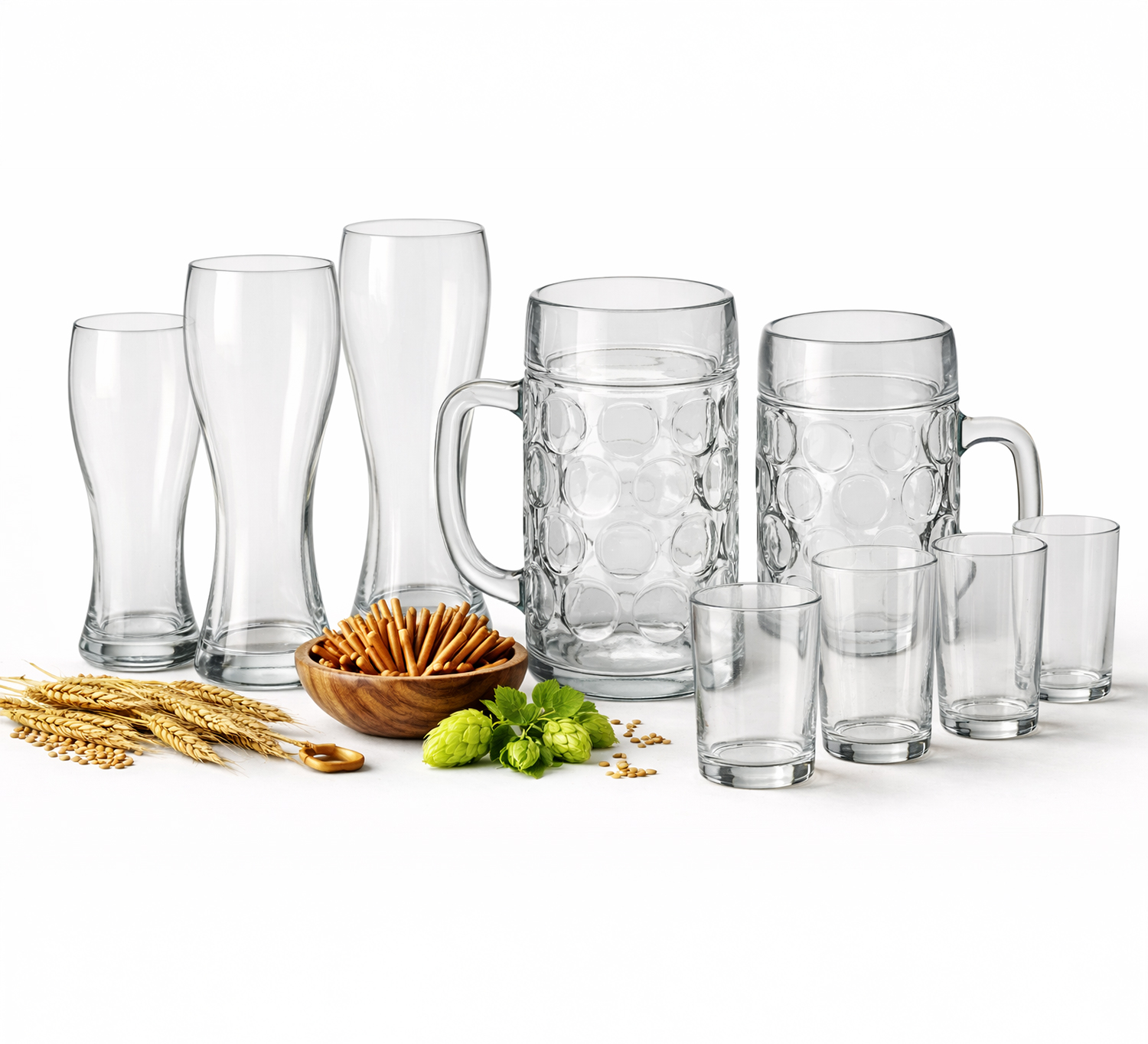 Bierkrüge, Bier- & Schnapsgläser