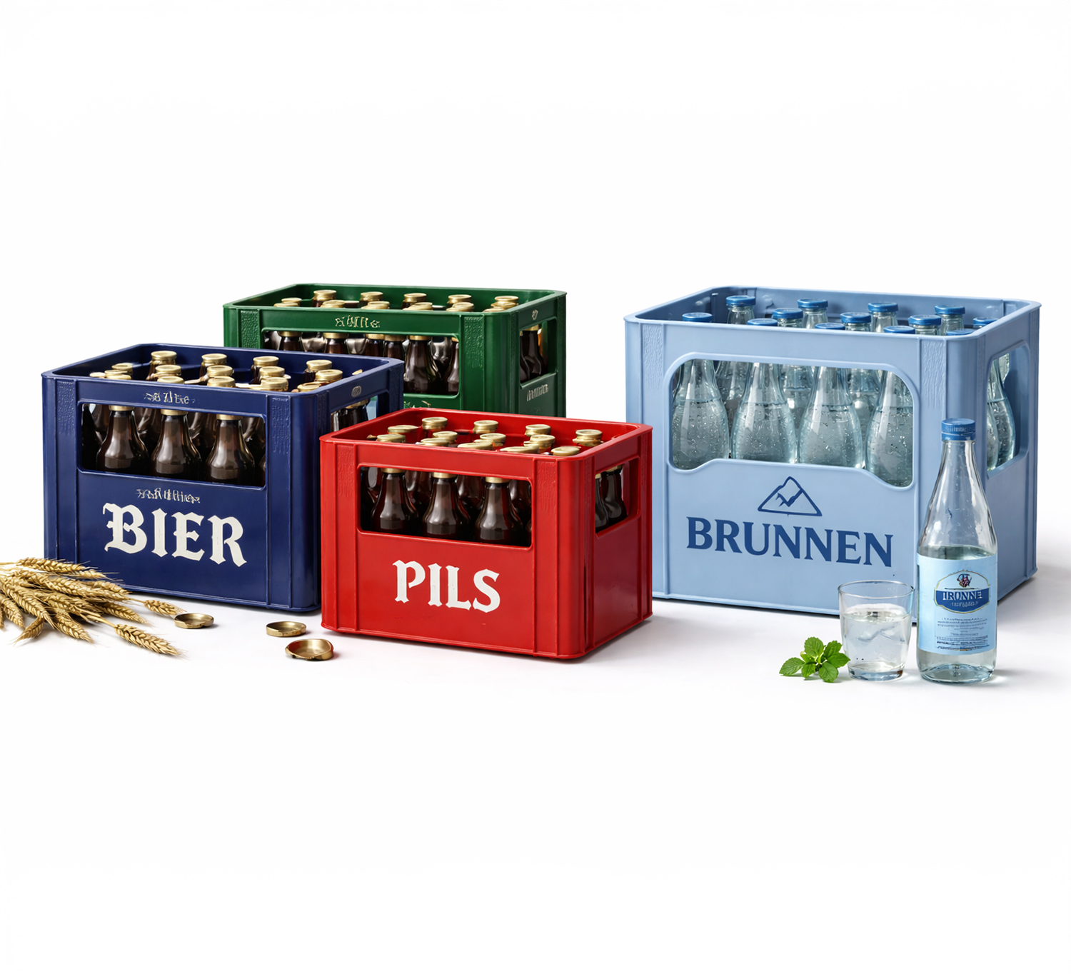 Kanister, Kasten und Stapelkasten